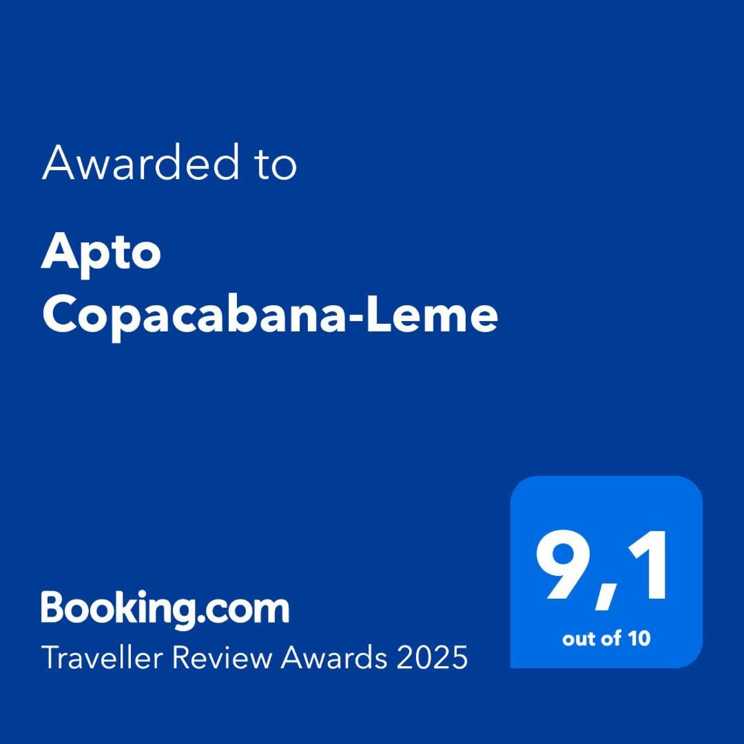 Apto Copacabana-Leme Rio de Janeiro Esterno foto
